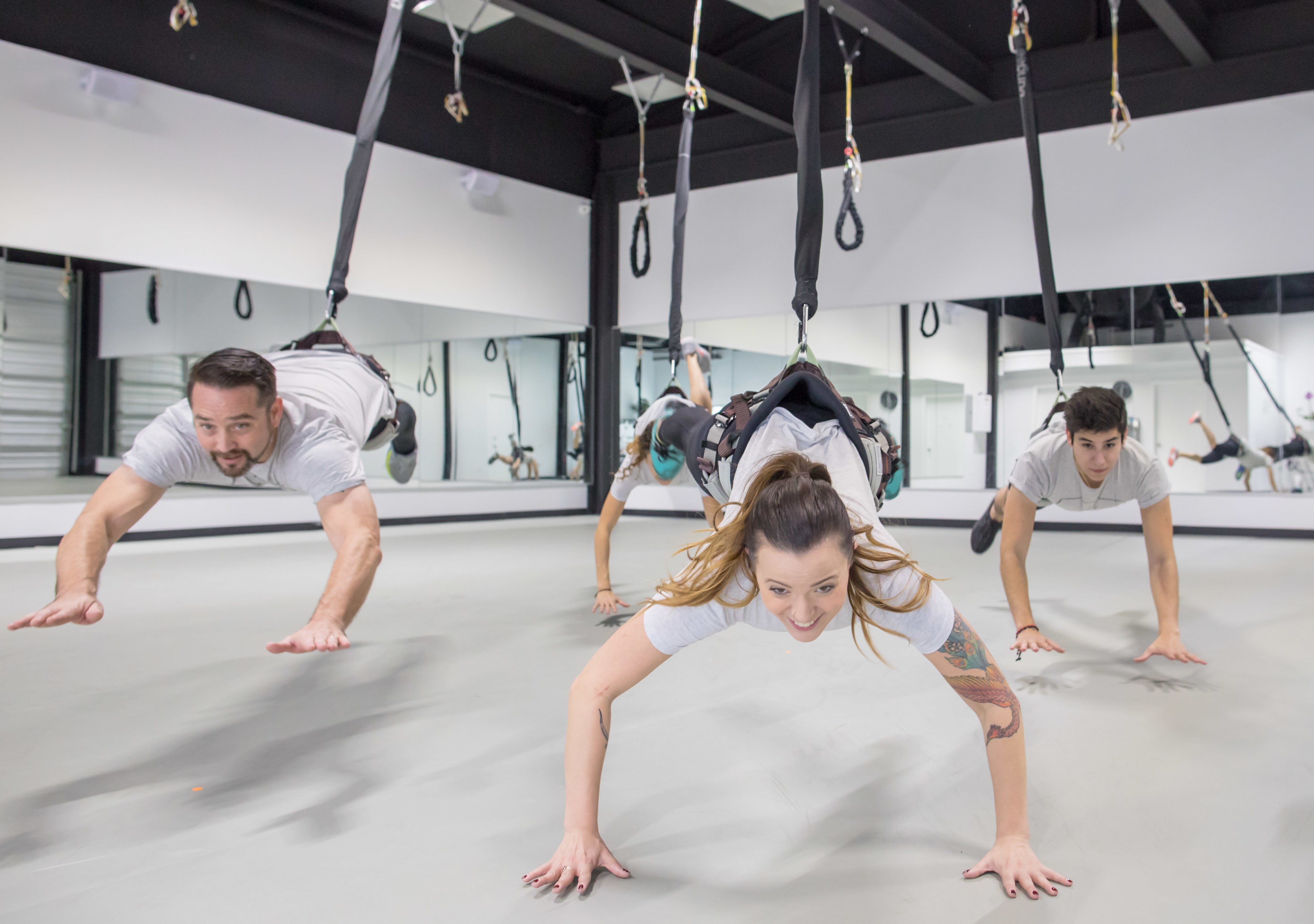 ≫ Bungee Fitness & Dance la REVOLUCIÓN del deporte ® aerialMAD